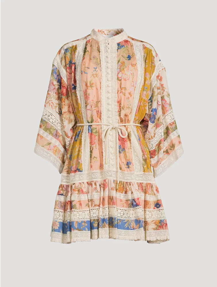 August Mini Dress Floral Print