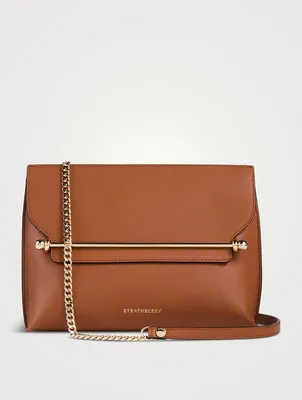 Stylist Leather Crossbody Bag
