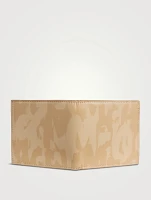 Leather Graffiti Billfold Wallet