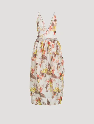 Matchmaker Midi Dress Floral Print