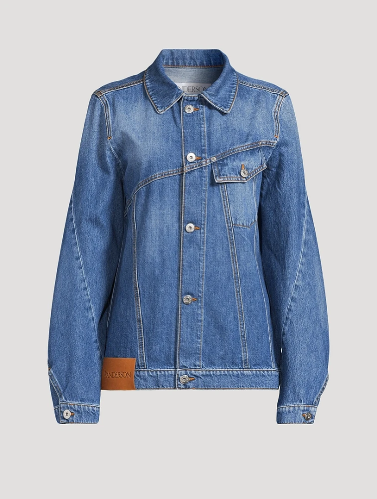Twisted Denim Jacket