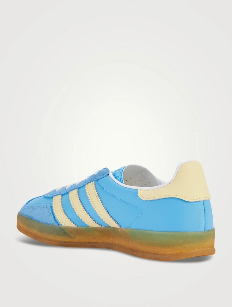 Gazelle Indoor Nylon And Suede Sneakers