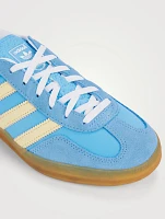 Gazelle Indoor Nylon And Suede Sneakers