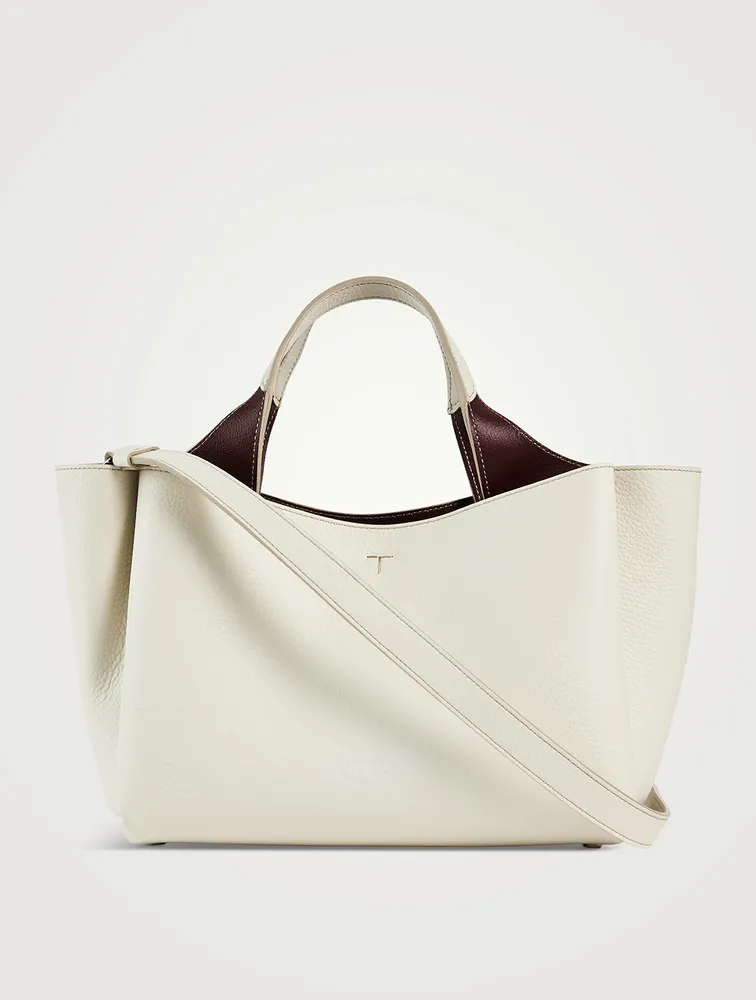 Mini Leather Tote Bag