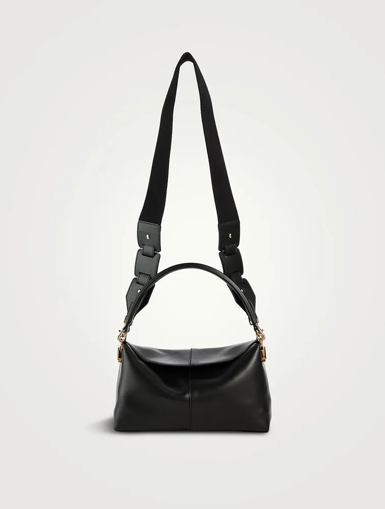 Mini T Case Leather Shoulder Bag