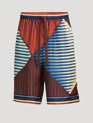Sartoriale Silk Shorts