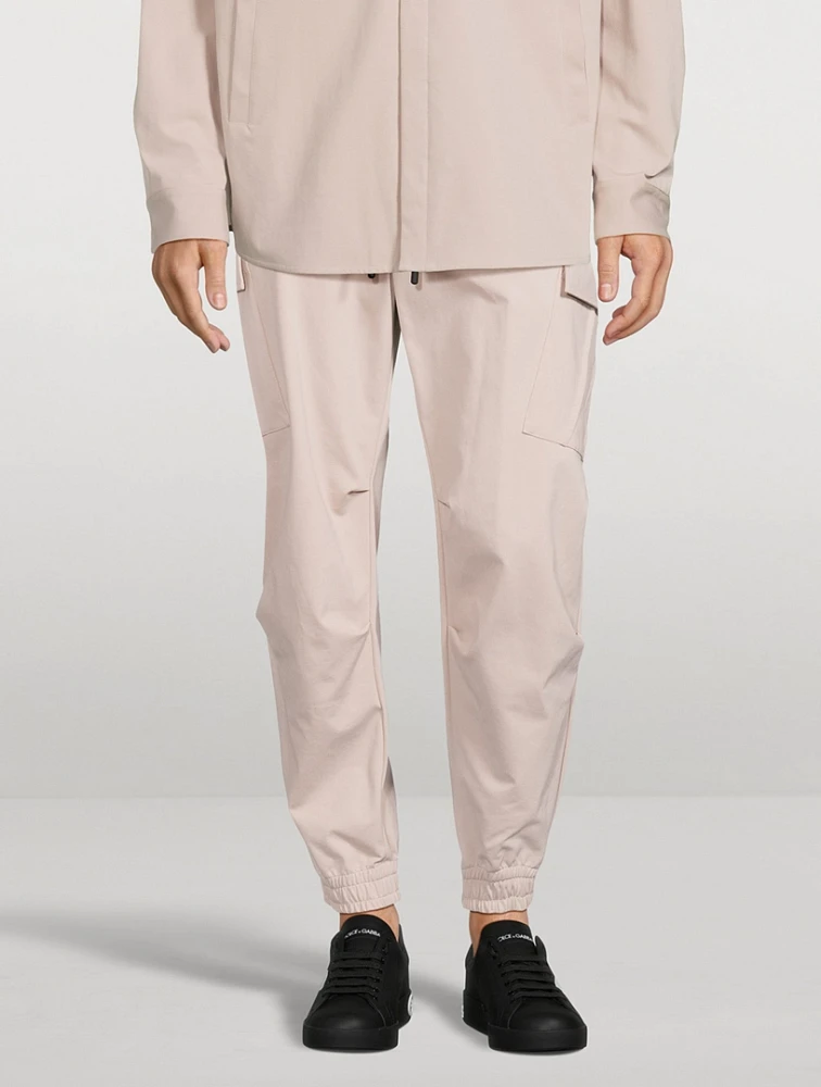 Cotton-Blend Cargo Pants