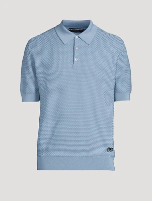Stretch Cotton Polo Shirt