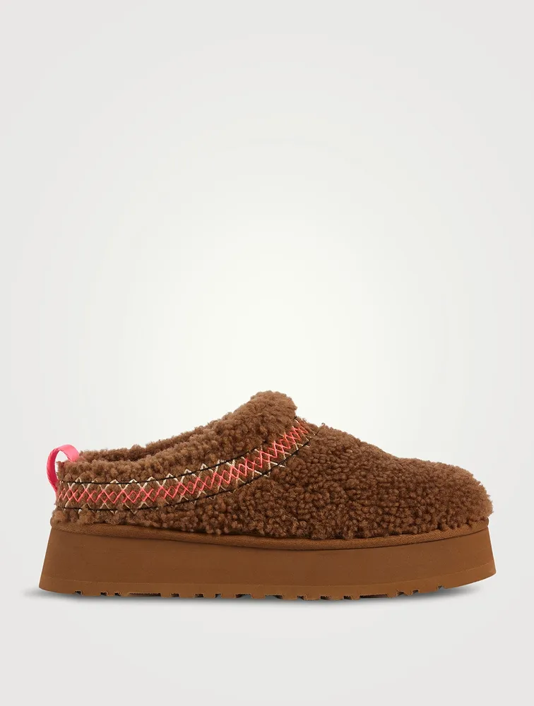 Tazz UGGBraid Sheepskin Slippers