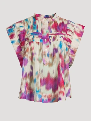 Leaza Cotton Voile Blouse