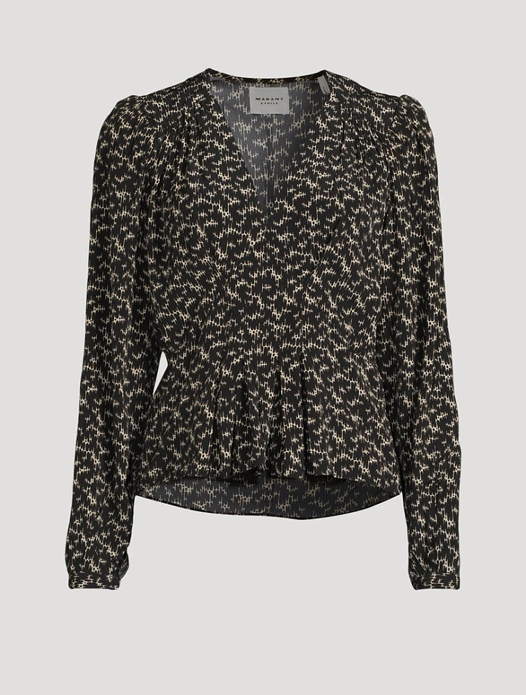 Eddy V-Neck Blouse