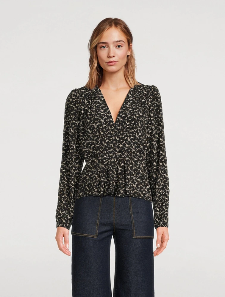 Eddy V-Neck Blouse