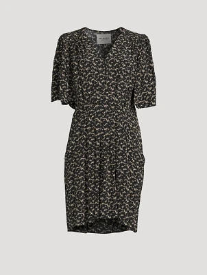 Vedolia V-Neck Mini Dress