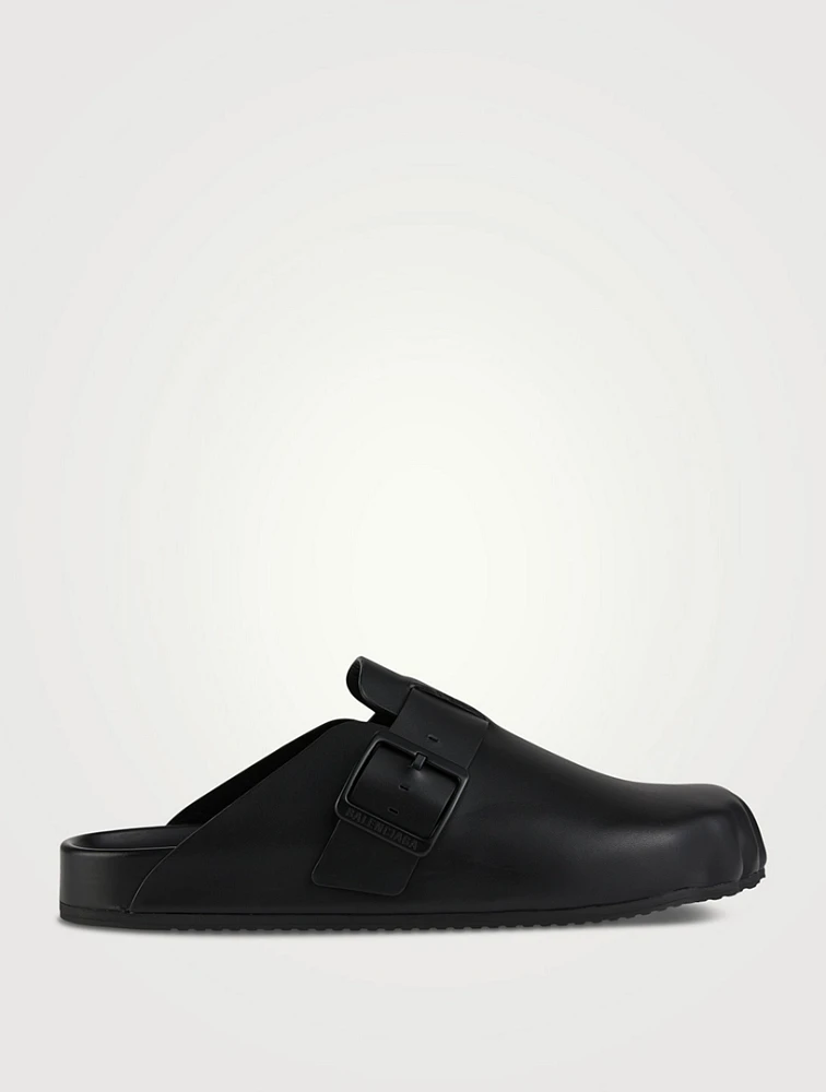 Sunday Matte Leather Mules
