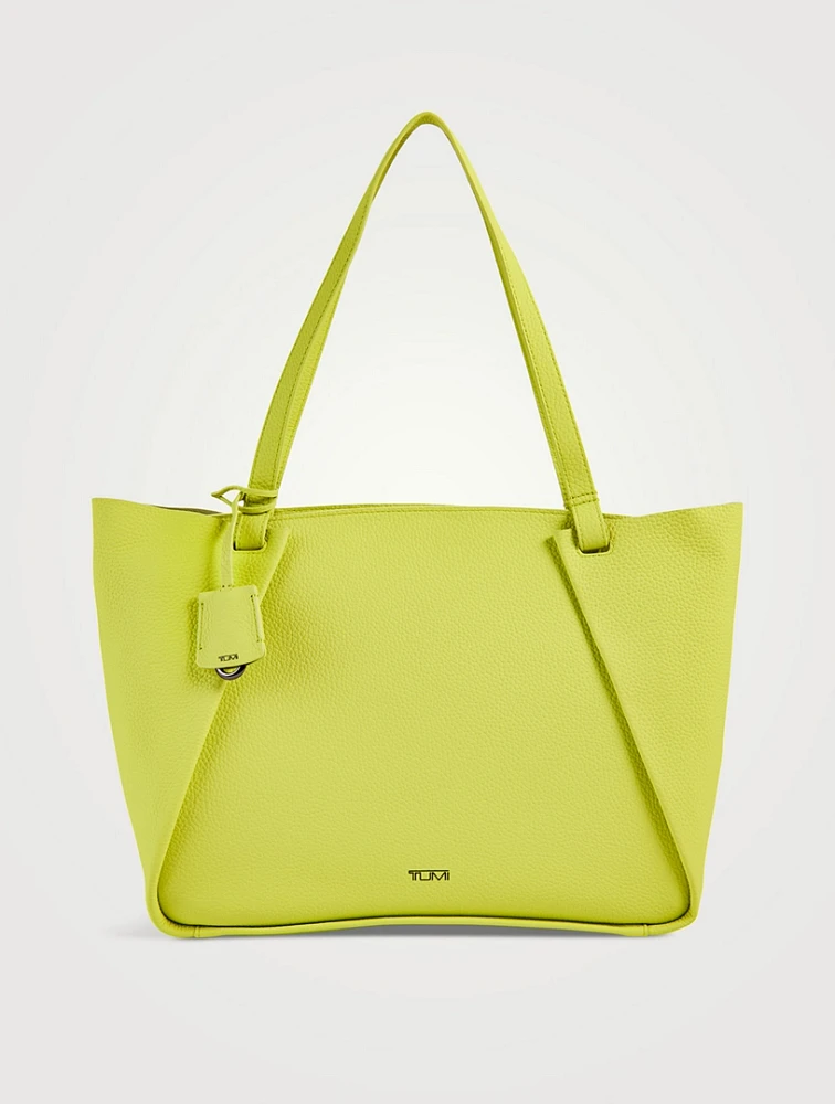 Valorie Leather Tote Bag