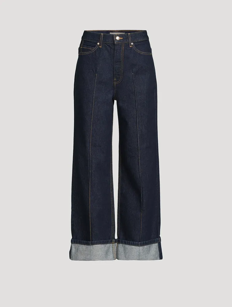 The Genevieve Wide-Leg Jeans
