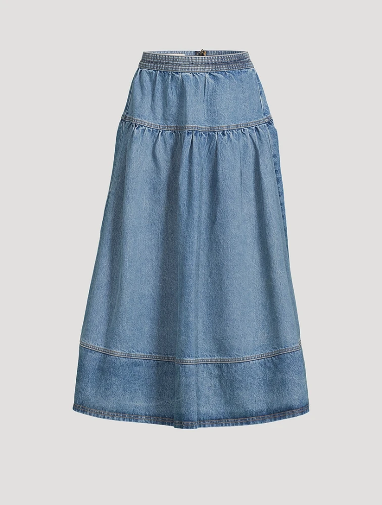 The Astrid Denim Skirt