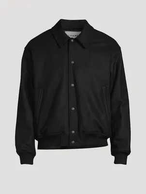 Wool Bomber Jacket