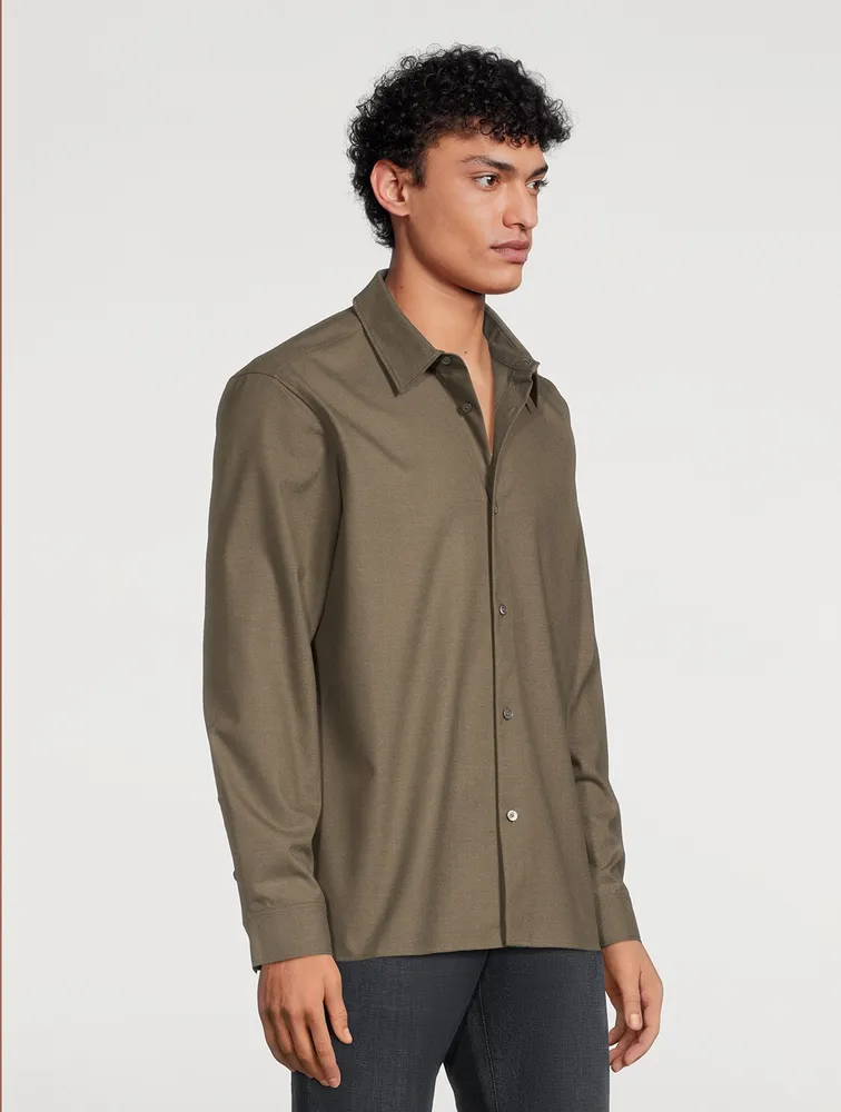 Brushed Flannel Shirt