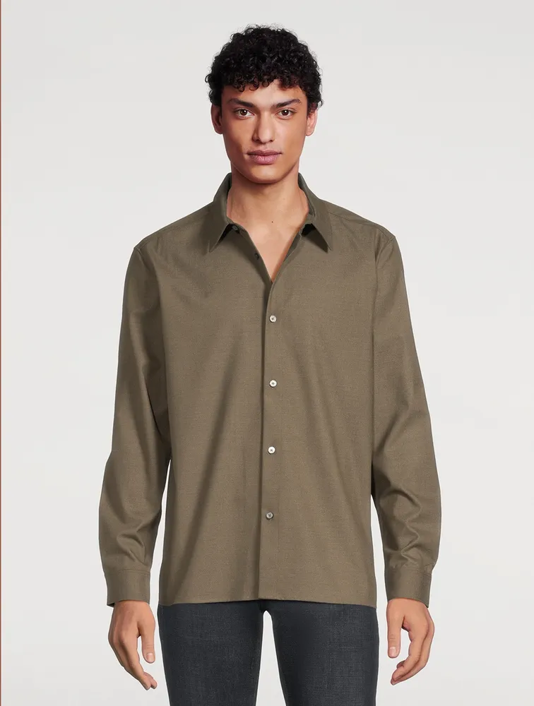Brushed Flannel Shirt