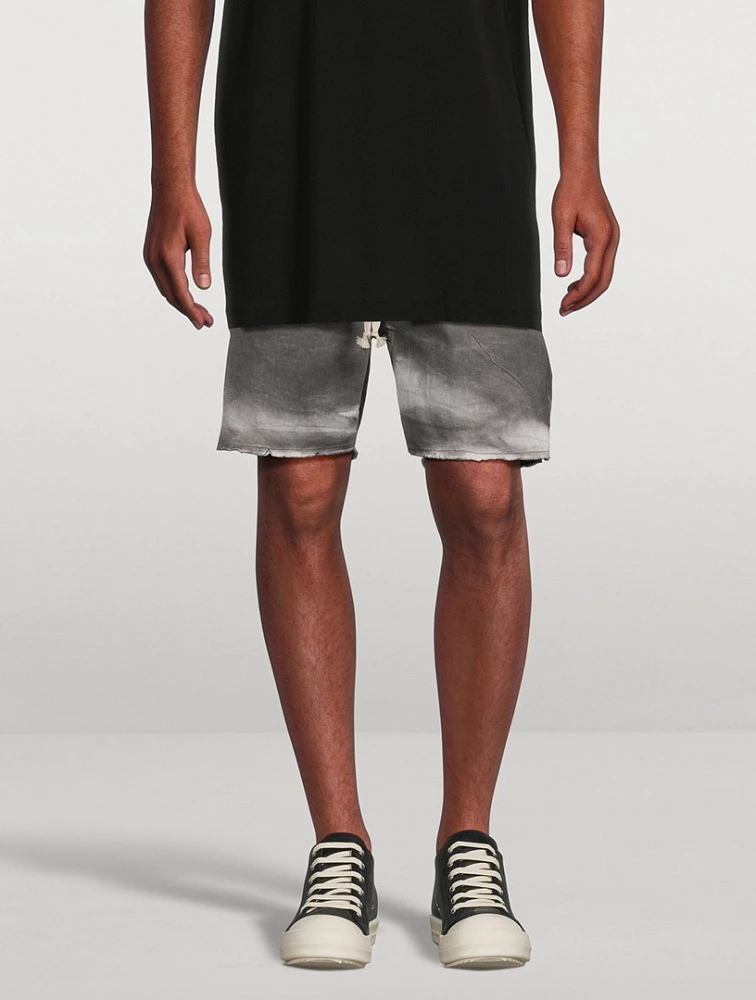 Denim Long Boxer Shorts