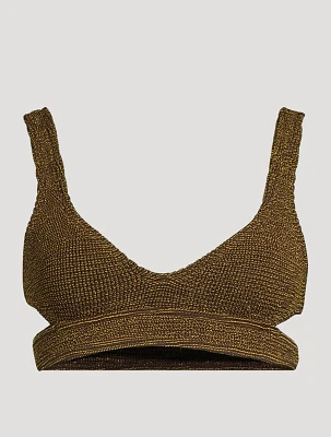 Nino Crop Swim Top