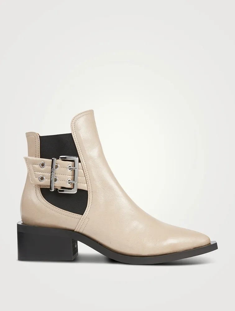 Buckled Ankle Boots