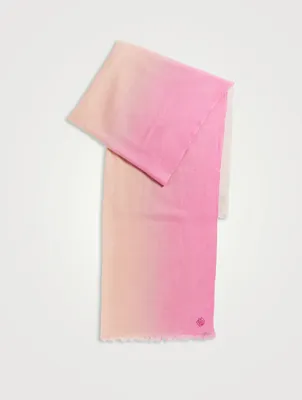 Dip Dye Cashmere Scarf