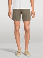 Technical Faille Tailored Shorts