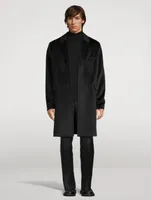 Technical Suri Alpaca Overcoat
