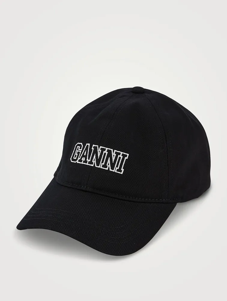 Organic Cotton Baseball Cap With Logo