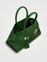 Small Hug Leather Satchel