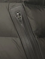Wool-Blend And Nylon Down Jacket
