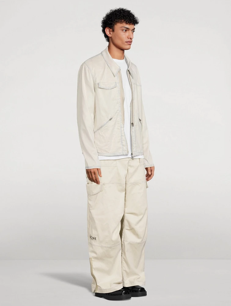 Zip Shirt Jacket