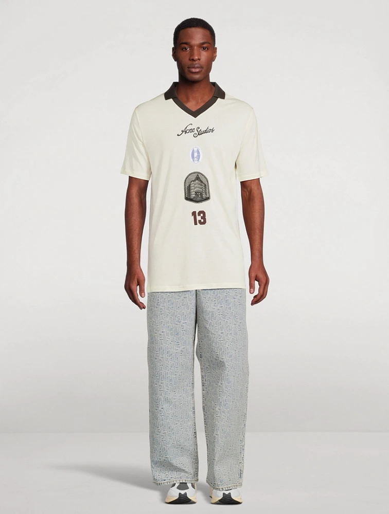 Short-Sleeve Shirt With Logo