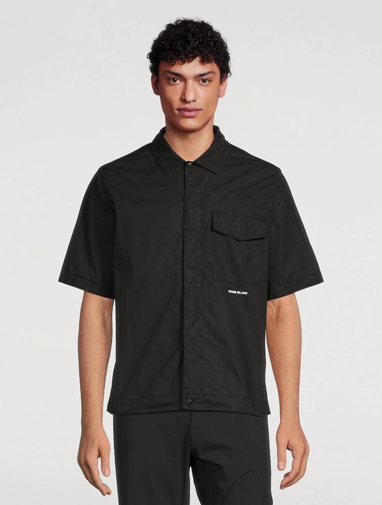 Cotton Short-Sleeve Shirt