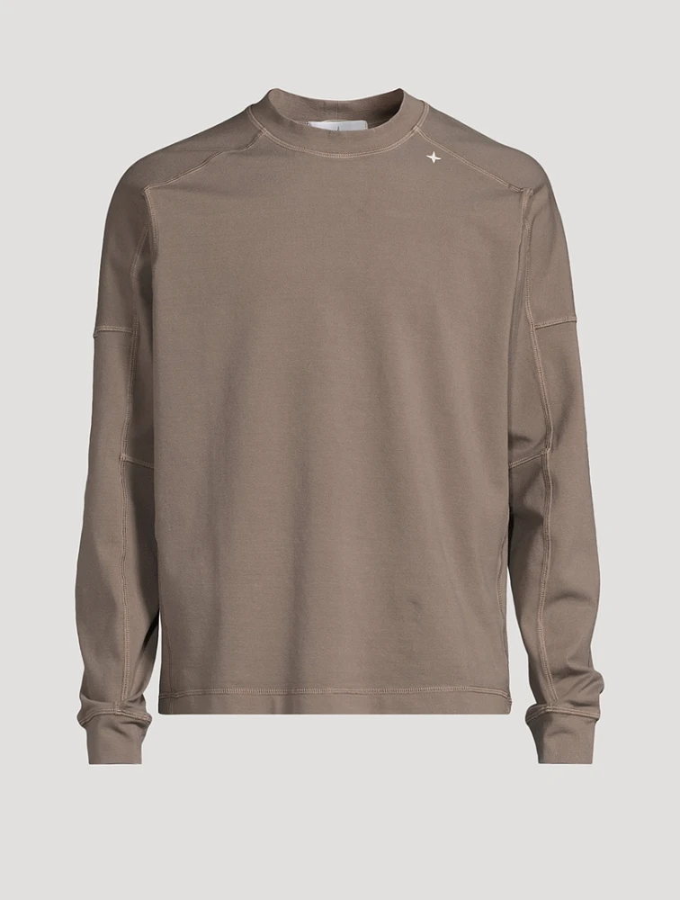 Stellina Stretch Cotton Sweatshirt