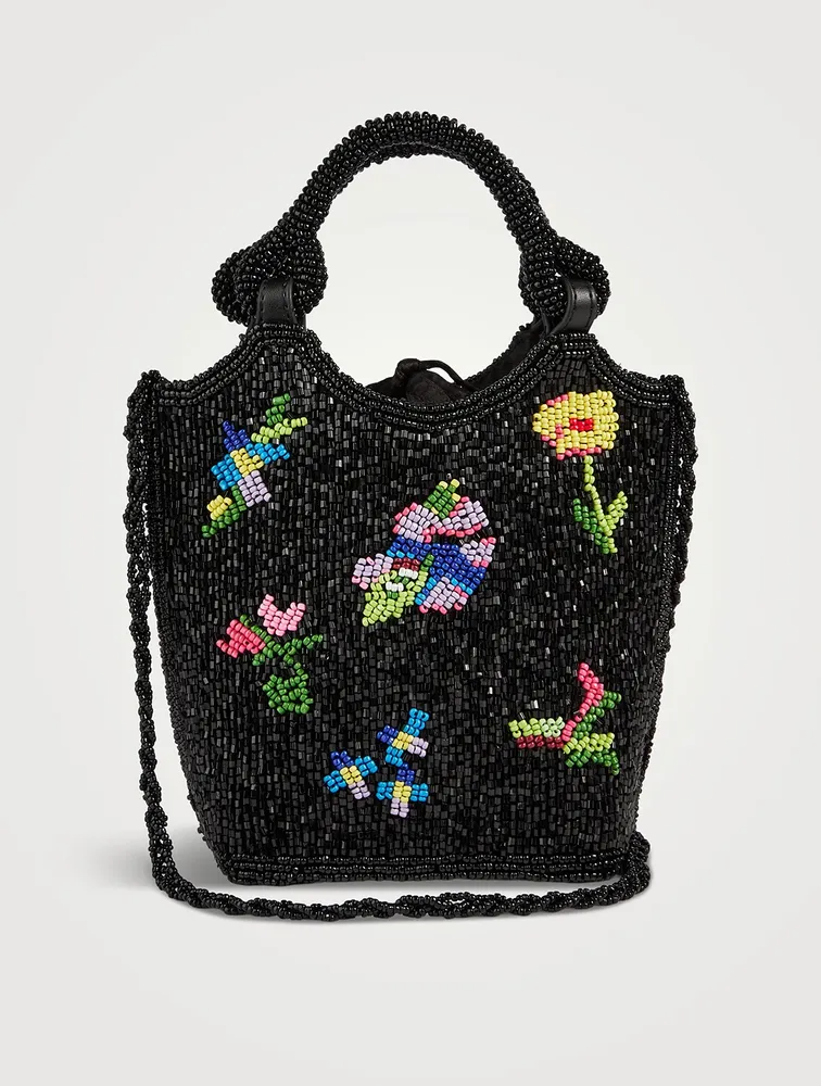 Zoe Beaded Crossbody Bag