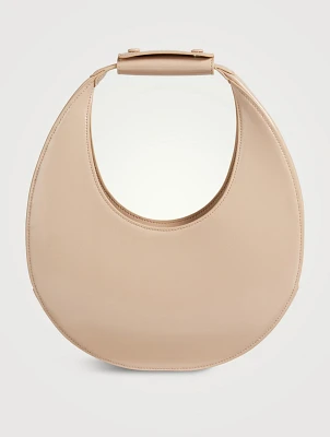 Moon Leather Shoulder Bag