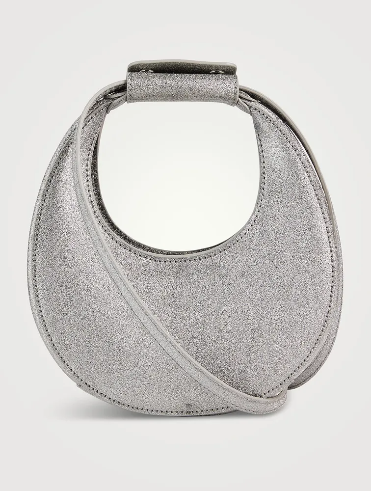 Goodnight Moon Glitter Leather Clutch