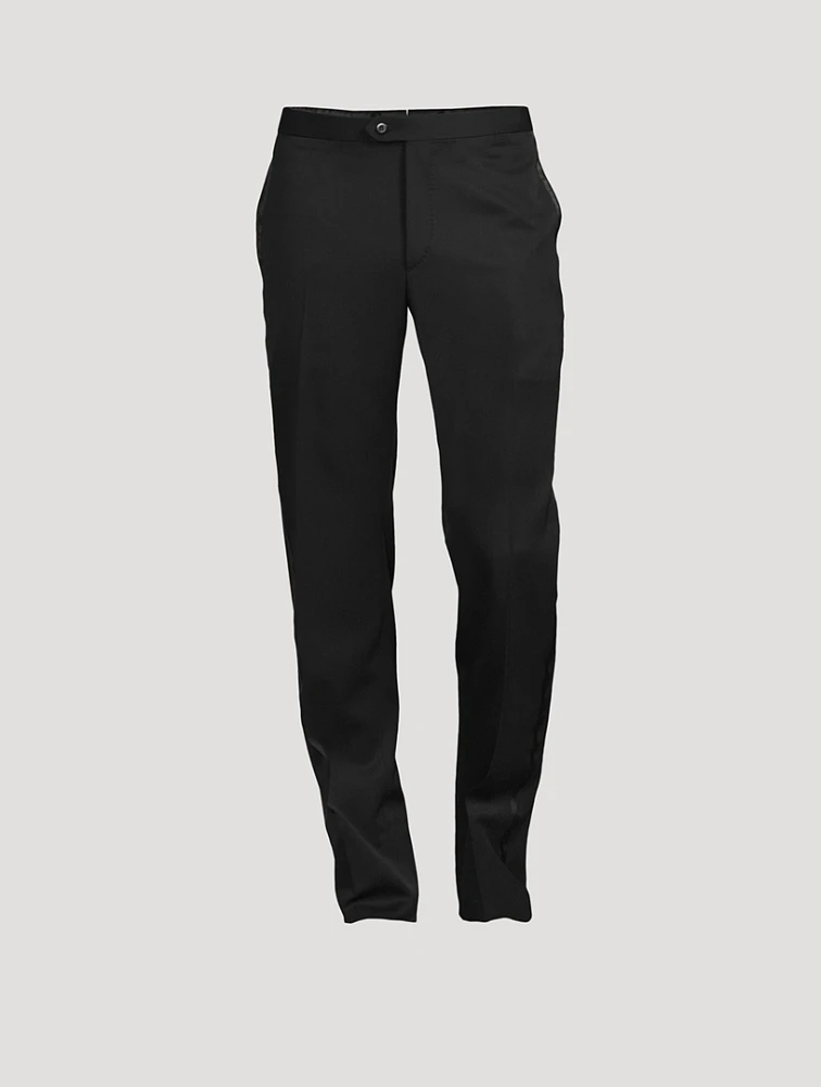 Wool Tuxedo Pants