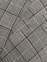 Single-Breasted Blazer Check Mix Print
