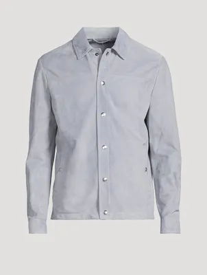 Suede Overshirt