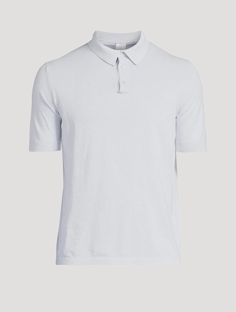 Three-Button Polo Shirt
