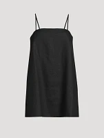 Maggie Linen Mini Dress
