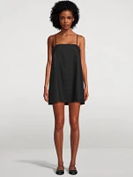 Maggie Linen Mini Dress