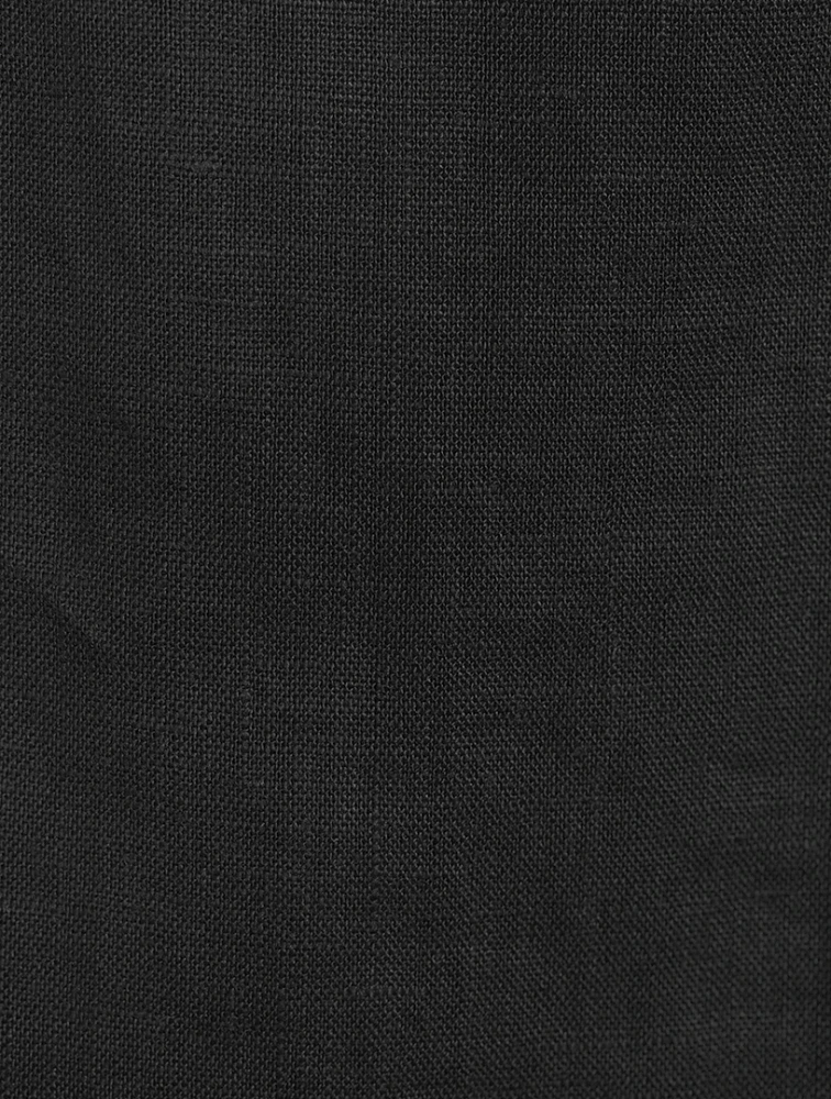 Maggie Linen Mini Dress