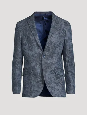 Cotton Jacket Paisley Print