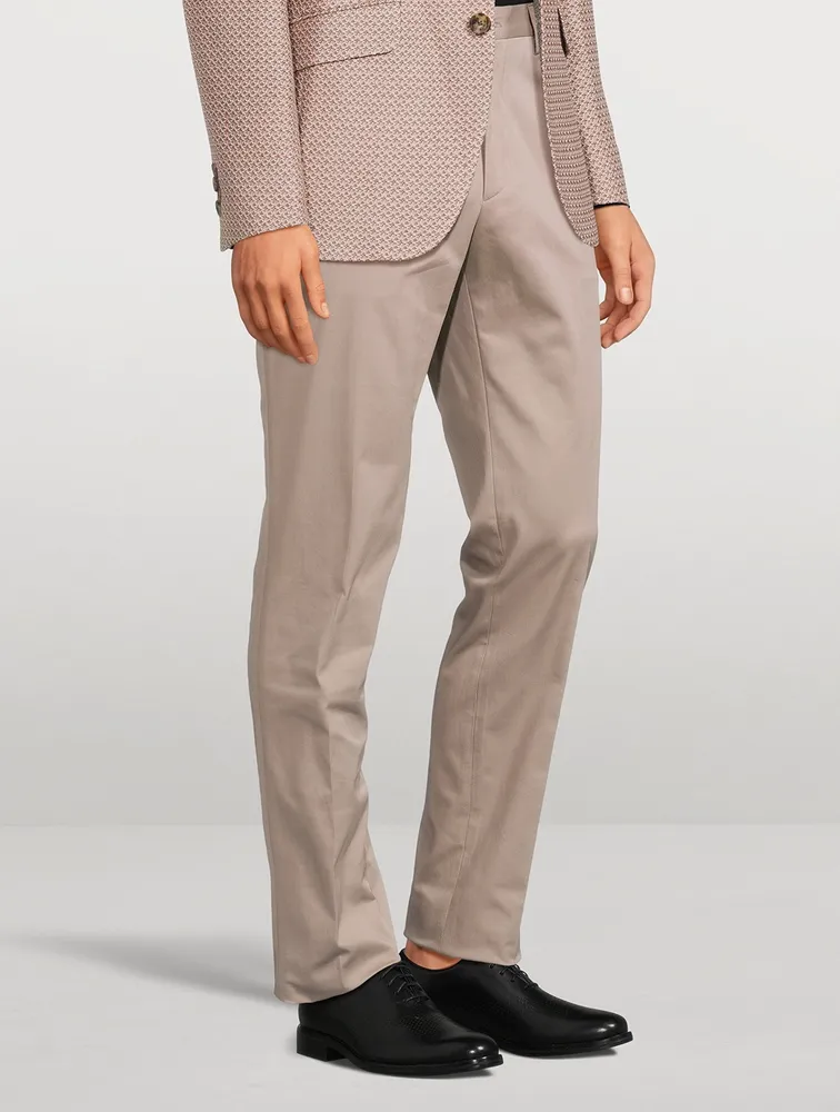 Stretch Cotton Chino Pants