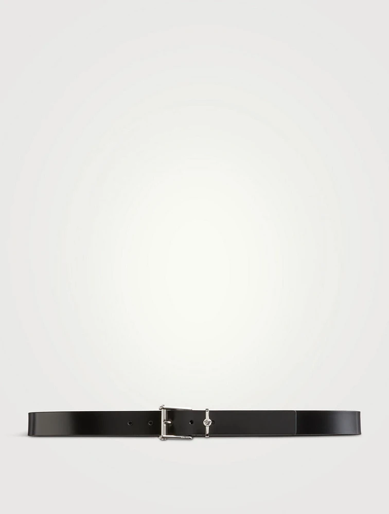 Column Leather Belt